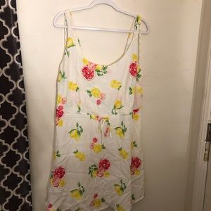 Forever21 plus size lemon dress
